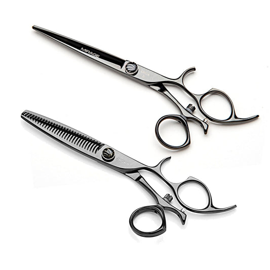 Mirage Orca Black Swivel Shear and/or Texturizer