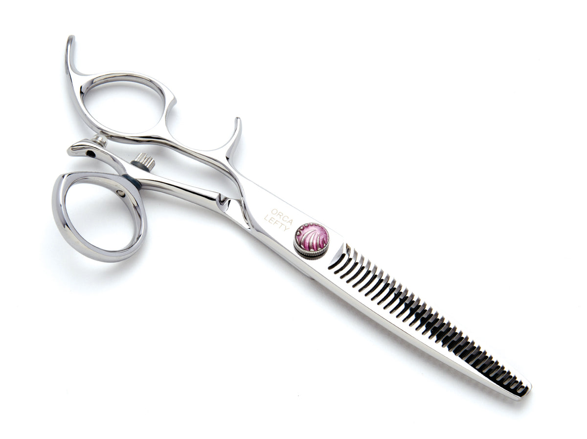 Mirage Orca Silver Swivel shear and/or Texturizer