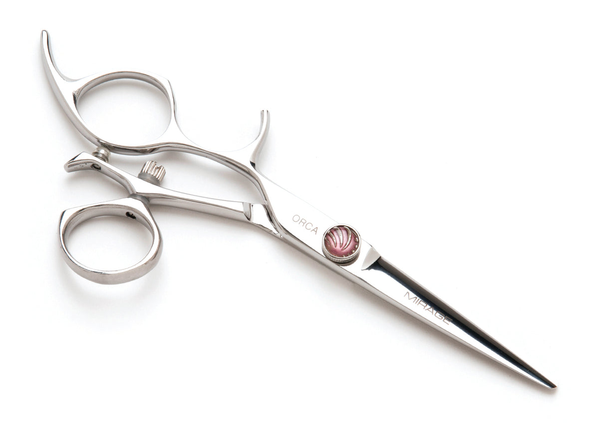 Mirage Orca Silver Swivel shear and/or Texturizer